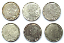 Drittes Reich Silber Lot 6 x 5