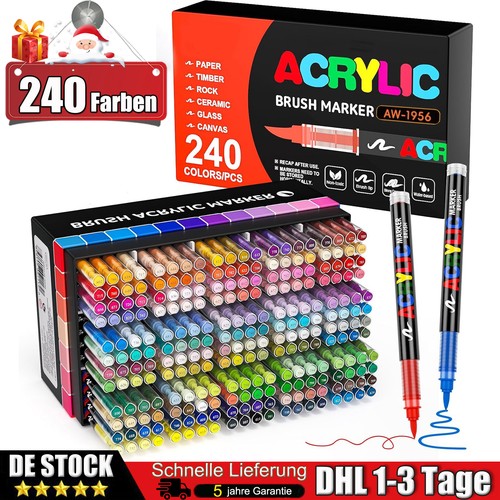 Acrylstifte set 240 farben - set,