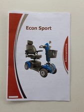 Elektromobil ECON SPORT Seniorenmobil/Krankenfahrstuhl Gebraucht, 1 Jahr alt