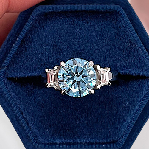 Lab grown diamond ehering - lab,