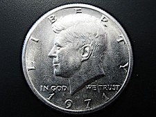 Usa half dollar - half,