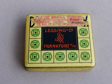 alte Blechdose 20 Cigaretten DORIAN GRAY Lessing & Co. Frankfurt  A./M.