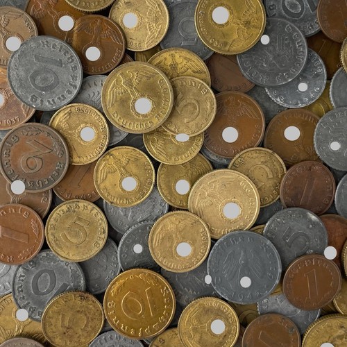 Münzen sammlung drittes - sammlung, reich