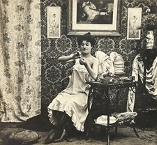 Frankreich Weiblich Mode Innen