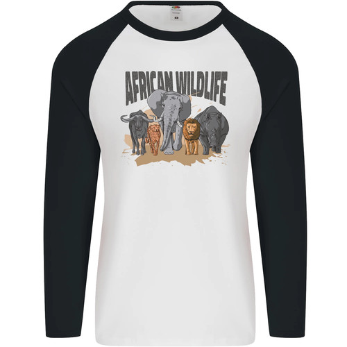 African wildlife elephant lion - african,