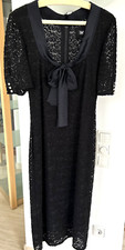 Dolce & Gabbana Kleid Spitzenkleid Abendkleid wie neu Gr. 38/46 Spitze schwarz