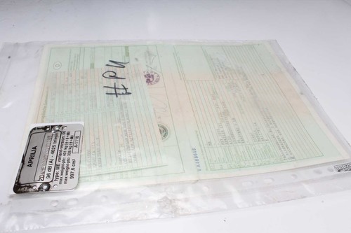 Typenschild deutsche papiere - typenschild,