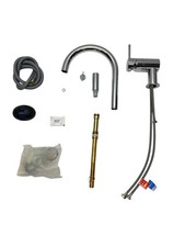 GROHE Minta  Einhand-Spültischarmatur C-Auslauf, Einlochmontage herausziehbar