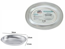 Nudelschüssel stahl oval - x,
