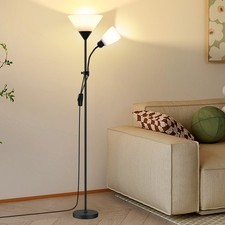 LED Stehleuchte Stehlampe Flexibler Schwanenhals Dimmbar Standleuchte Leselampe