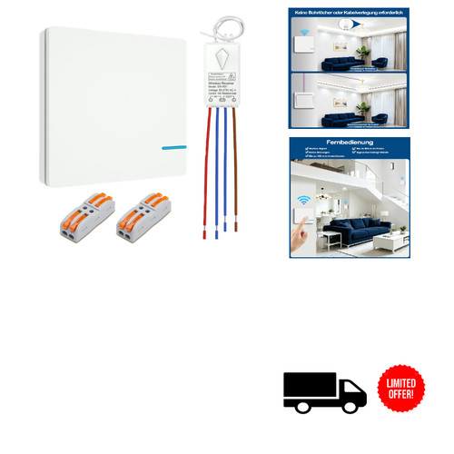 Funk lichtschalter 230v mit - 230v,