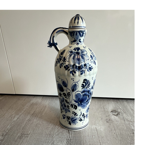 Delft kanne mit deckel keramik - kanne,