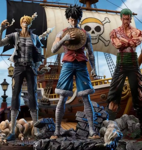 One piece ruffy sanji zorro - sanji,