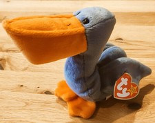 Ty Beanie Babies Scoop der Pelikan Sammlungsauflösung gut erhalten