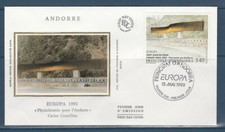 ANDORRA Briefumschlag 1. Tag