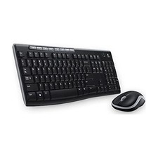 LOGITECH MK270 CORDLESS DESKTOP TASTATUR KEYPAD & OPTISCHE MAUS KABELLOS 2,4GHZ