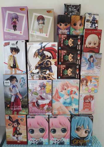 Großes anime figuren konvolut - großes,