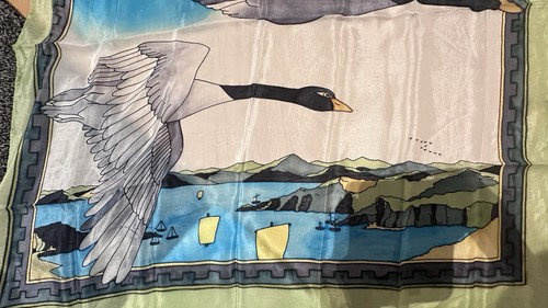 Vintage seidentuch 100 - seidentuch,, 100%