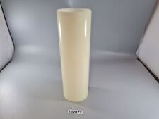 Glasschirm Zylinder Beige Lampenschirm H=25,3 cm Ø=8 cm alt  #252072