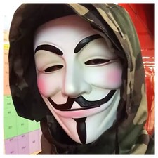 ANONYMOX Guy Fawkes Maske Anonymous Vendetta Halloween Party Fasching Karneval