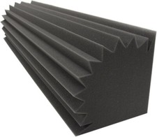 Dibapur Bass Trap Absorber Lamellen/Pyramidenprofil 100x20x20 cm