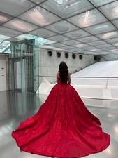 henna abend kleid modern in