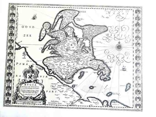 Alte landkarte 1608 - alte,