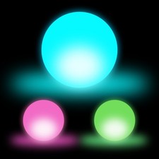 Led kugel 3er set Leuchtkugel