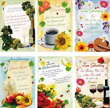 100 Glückwunschkarten zum