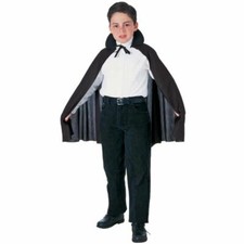 Kids Vampire Cape - Black