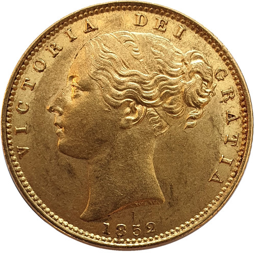 1852 queen victoria schild - 1852,