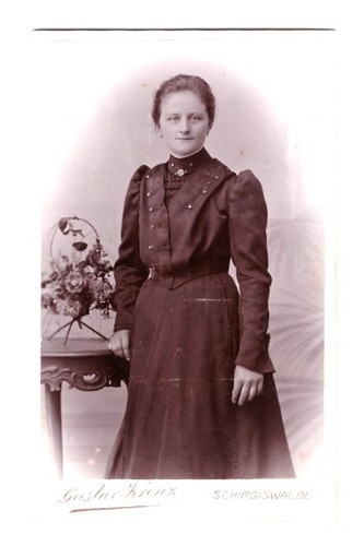 Cdv foto 1900 junge - 1900,, frau