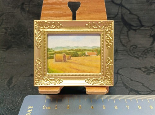 Puppenhaus gerahmtes bild - puppenhaus,