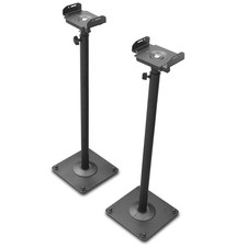 2 höhenverstellbare schwarze