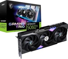 MSI GeForce RTX 5060 Ti 16G GAMING TRIO OC Grafikkarte - RTX 5060 Ti GPU, 16GB