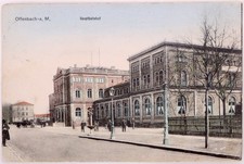 R10 Original AK Hauptbahnhof Offenbach am Main 18.5.1911