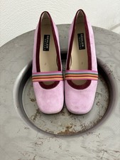 Ballerina von Semler Select NEU, Rosé, kleiner Absatz, Echt Leder