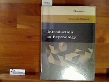 Introduction To Psychology Hilgard, Ernest R. :