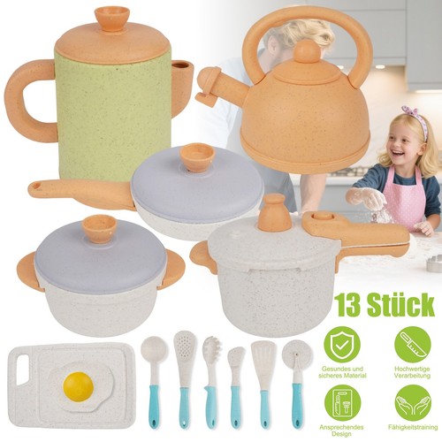 13pcs kinderküche zubehör - 13pcs,