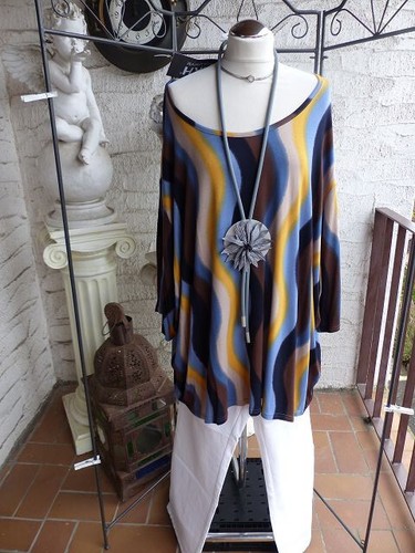 5205 akh tunika blau - 5205,