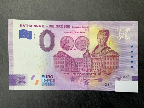 Fehldruck-Null-0-Euro-Souvenir