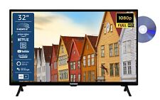 Telefunken XF32SN550SD 32 Zoll Fernseher Smart TV Full HD HDR DVD-Player HD+