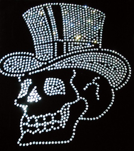 Strass bügelmotiv bügelbild - strass,