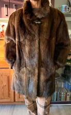 Echter NERZ Pelz Jacke STEFFEN