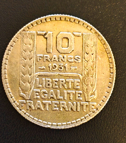 Frankreich francs 1931 - frankreich, 10