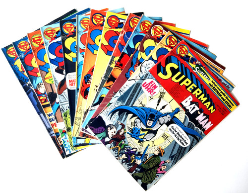 Superman konvolut 1977 - superman, ehapa