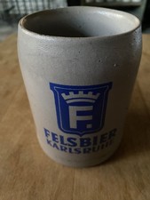 Alter Brauereikrug der Felsbrauerei Karlsruhe Bierkrug Steinkrug Bierhumpen