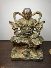 Sehr große, vergoldete Bronze China Tibet