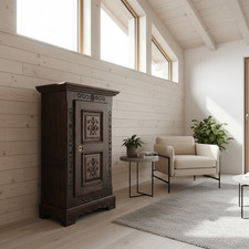 Voglauer Anno 1600 Schrank Kommode Anrichte Sideboard klein Bauernschrank dunkel