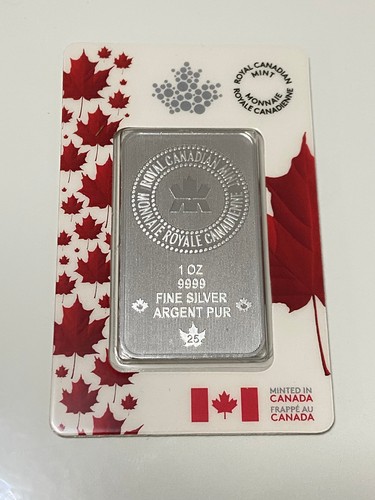 Silberbarren royal canadian - silberbarren,